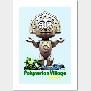 Polynesian Village Resort Maui Posters and Art